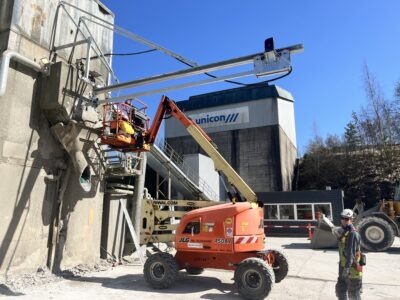 Rengørings system for Fritfaldsblander